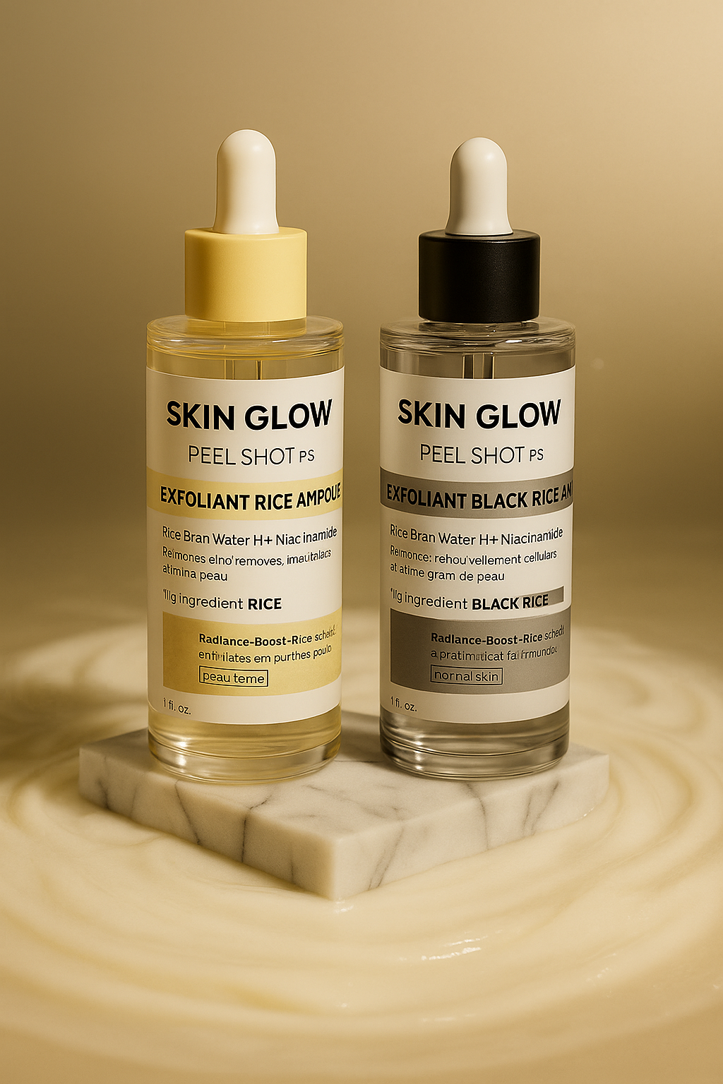 Duo Skin Glow - Éclat Instantané pour Votre Peau